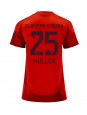 Bayern Munich Thomas Muller #25 Domácí Dres pro Dámské 2024-25 Krátký Rukáv